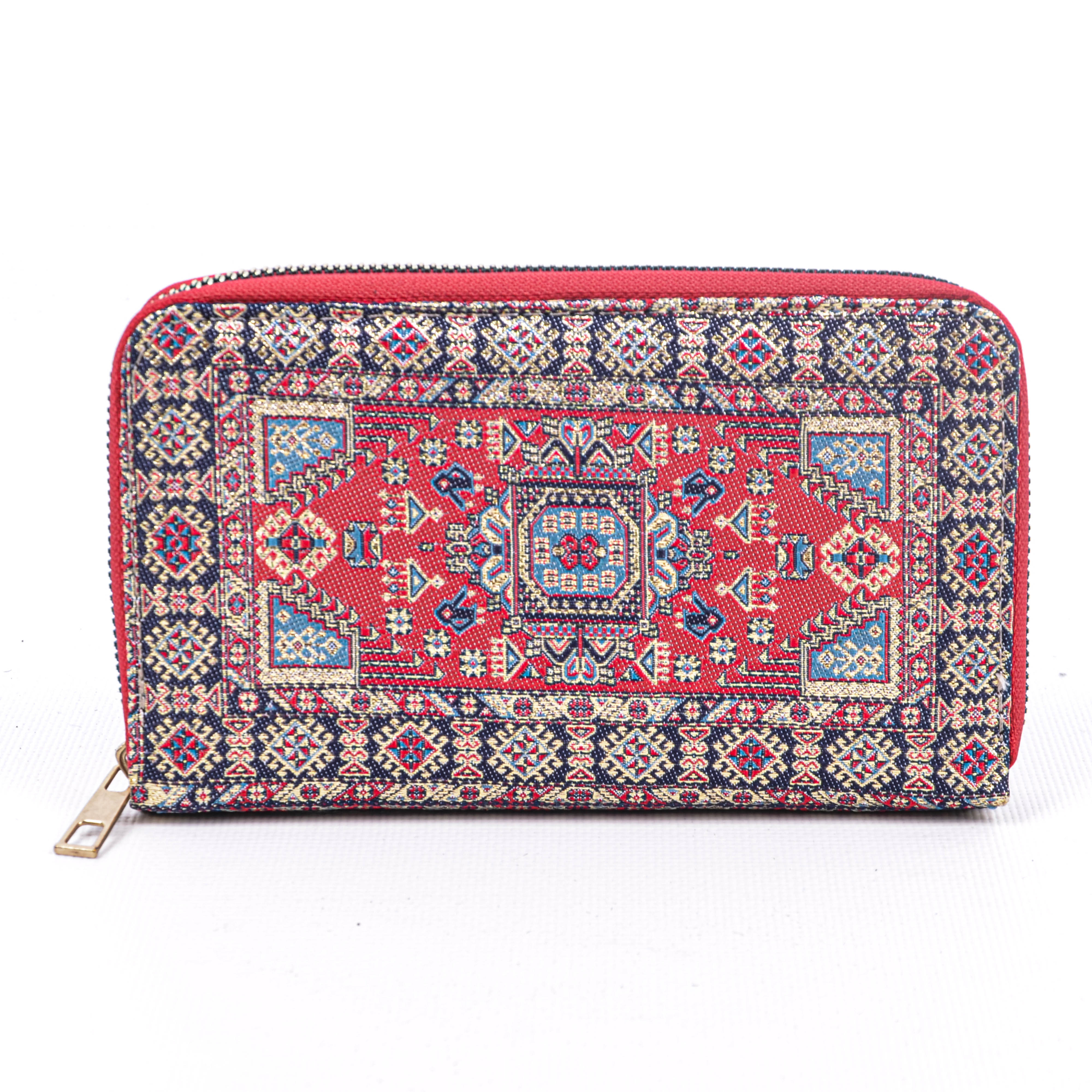 Kilim%20Desenli%20Cüzdan%20Bayan%20Cüzdan