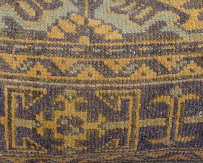 Vintage Anadolu Kilim Kırlen Halı Kılıfı El Dokuması Yün Kırlent