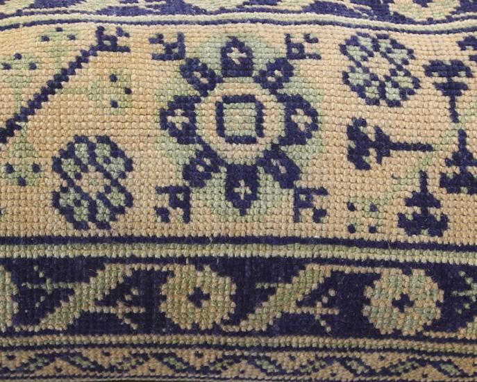 Vintage Anadolu Kilim Kırlen Halı Kılıfı El Dokuması Yün Kırlent