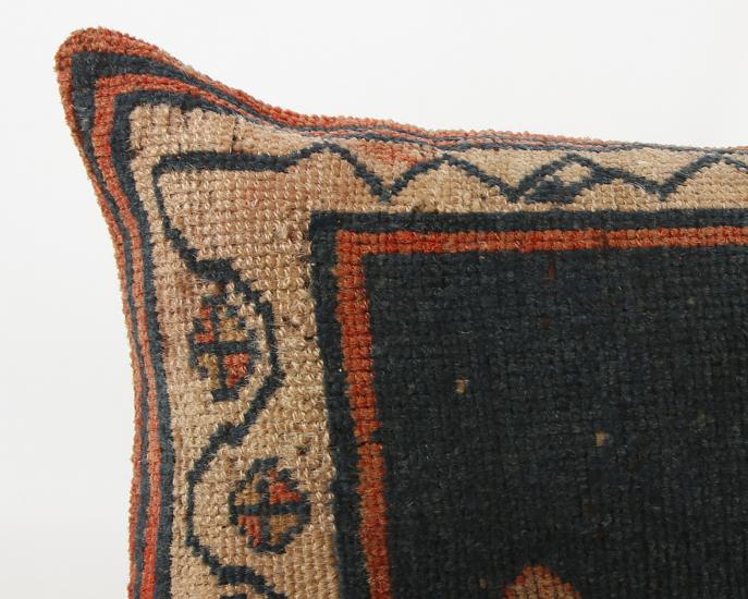 Vintage Anadolu Kilim Kırlen Halı Kılıfı El Dokuması Yün Kırlent