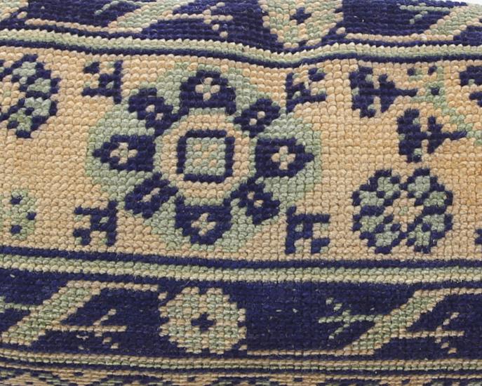 Vintage Anadolu Kilim Kırlen Halı Kılıfı El Dokuması Yün Kırlent