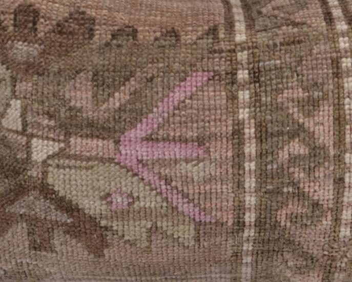 Vintage Anadolu Kilim Kırlen Halı Kılıfı El Dokuması Yün Kırlent