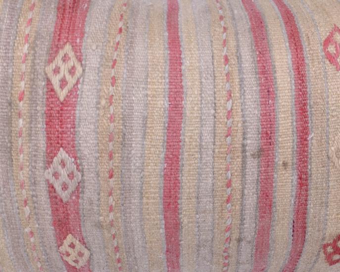 Vintage Anadolu Kilim Kırlen Kılıfı El Dokuması Yün Kırlent