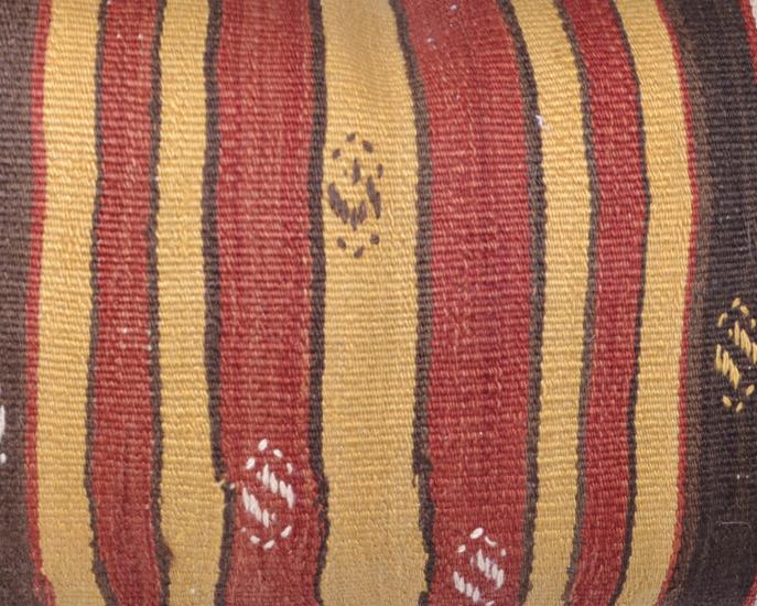 Vintage Anadolu Kilim Kırlen Kılıfı El Dokuması Yün Kırlent