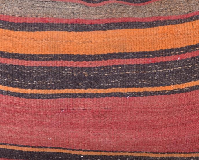 Vintage Anadolu Kilim Kırlen Kılıfı El Dokuması Yün Kırlent