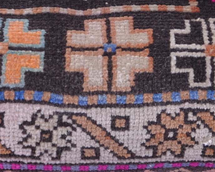 Vintage Anadolu Kilim Kırlen Halı Kılıfı El Dokuması Yün Kırlent