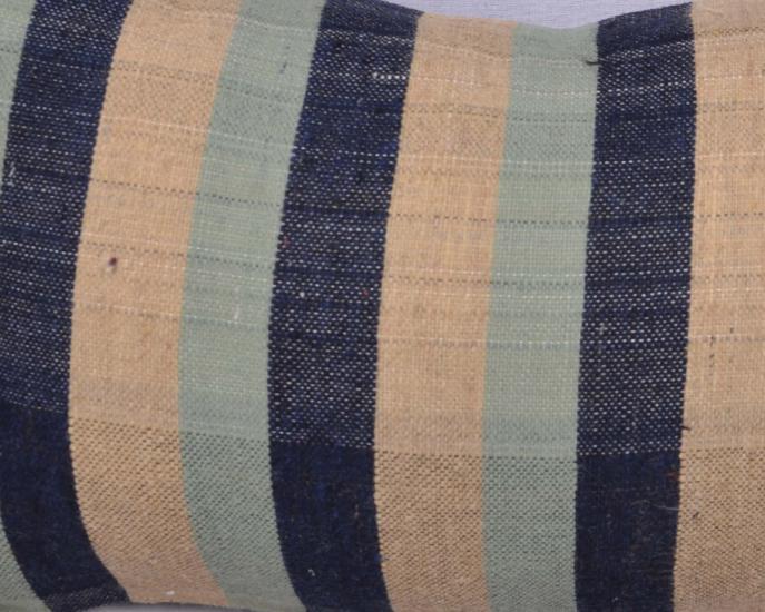 Vintage Anadolu Kilim Kırlen Halı Kılıfı El Dokuması Yün Kırlent